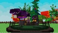 The Witch can be found in the event hub (Image via Roblox)
